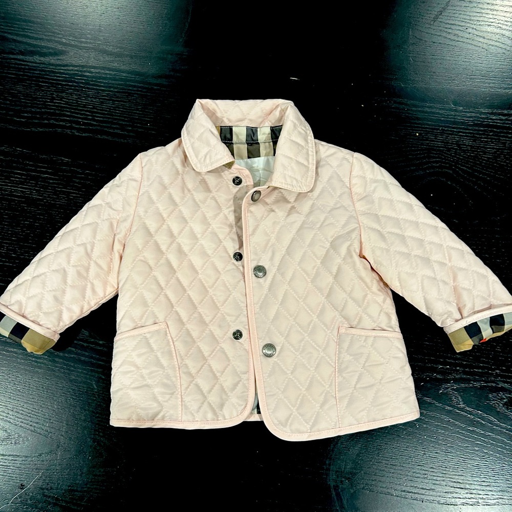 Burberry children quilted coat